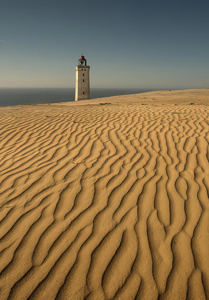 Desert Lighthouse Art Print | Premium Fine Art Print | RedKalion