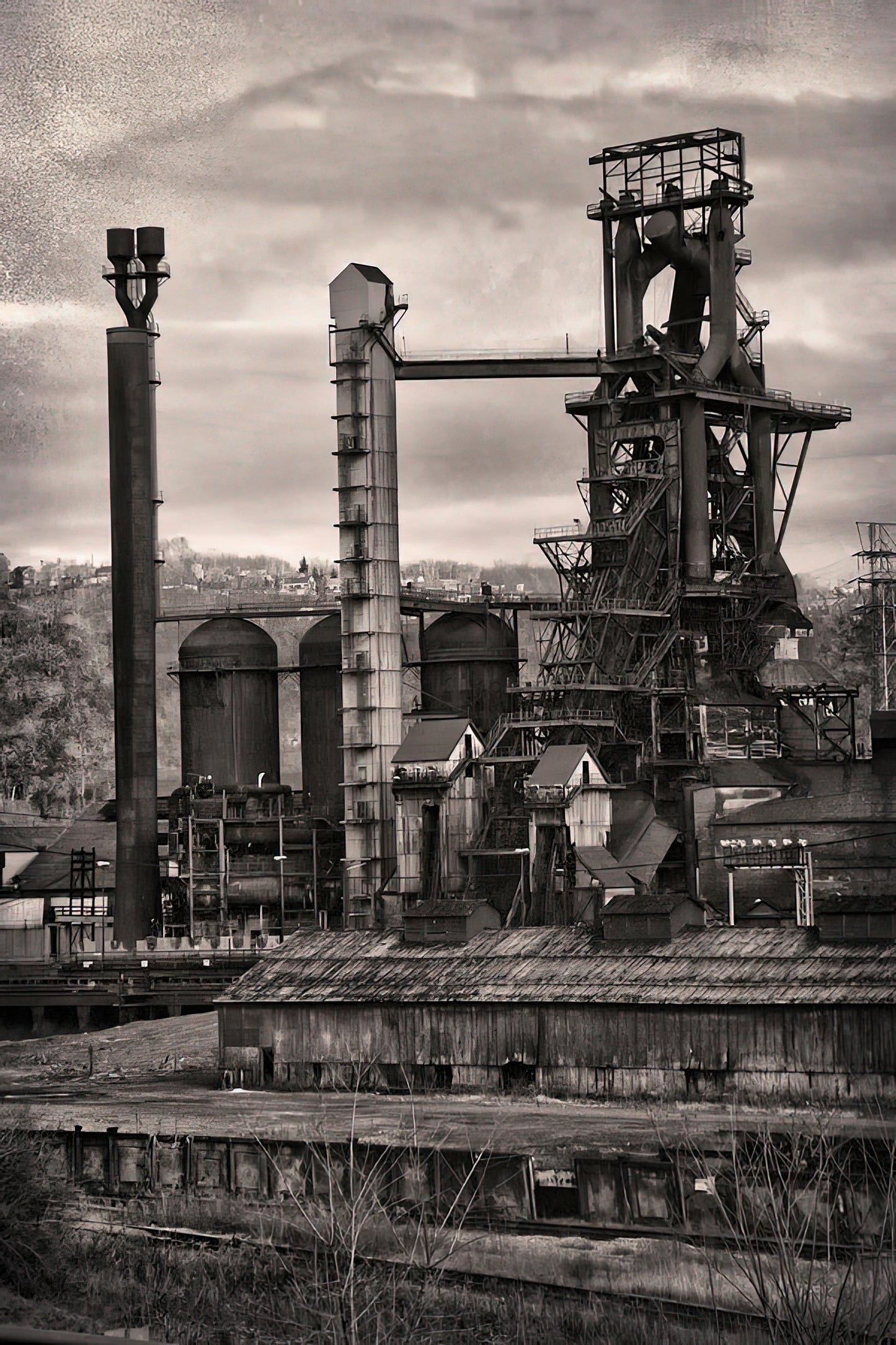 Dorothy Six Blast Furnace Art Print | Premium Fine Art Print | RedKalion