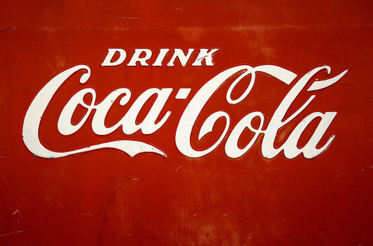 Drink Coca-Cola Sign Art Print | Vintage Advertising | RedKalion