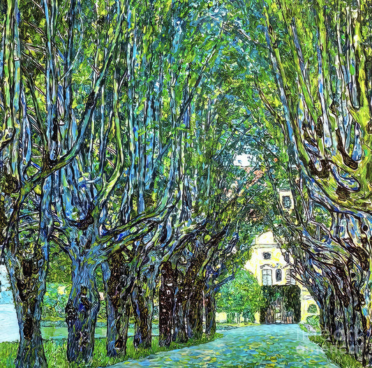 Gustav Klimt The Park Art Print | Avenue in the Park of Schloss Kammer 1912 | RedKalion