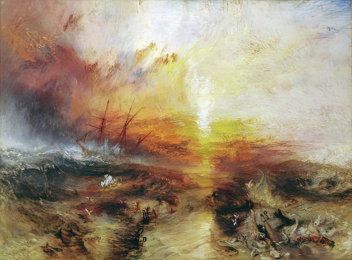 JMW Turner The Slave Ship Art Print | RedKalion