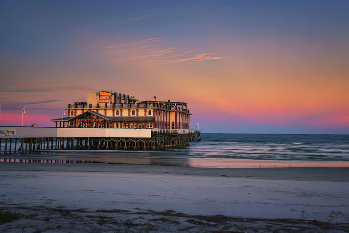 Joe's Crab Shack Daytona Beach Art Print | Fine Art Print | RedKalion