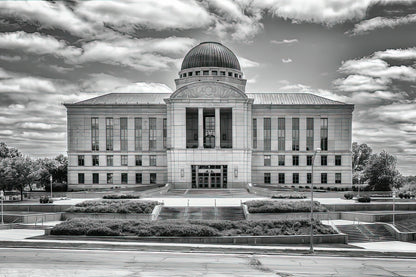 Judicial Branch Building Art Print | Architectural Fine Art Print | RedKalion