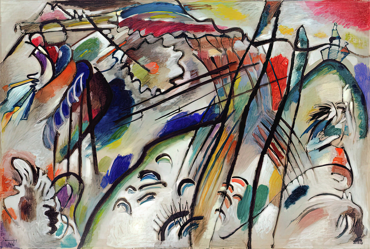 Kandinsky Improvisation 28 Art Print | RedKalion