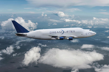 Large Cargo Freighter Art Print: Boeing Dreamlifter | RedKalion
