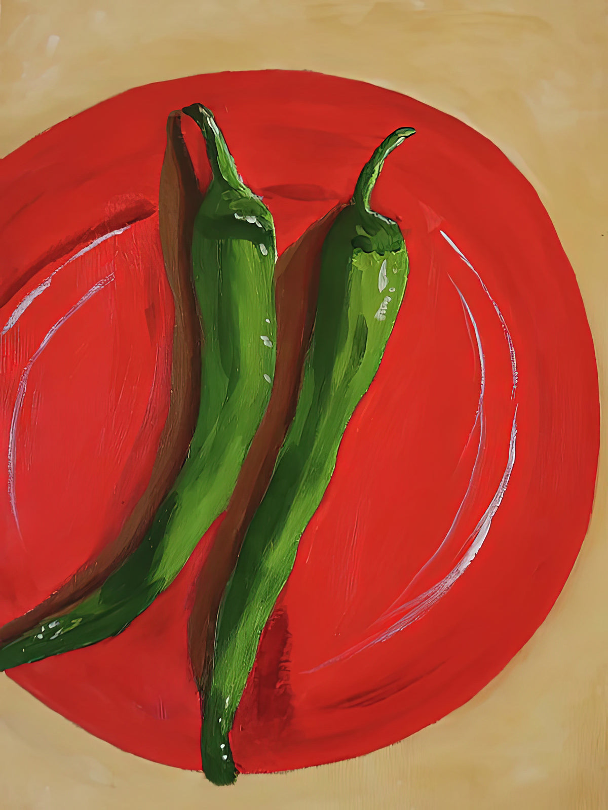 Laurie MacMurray Peppers Art Print | RedKalion