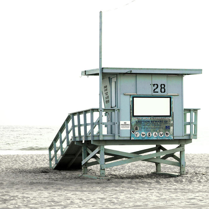 Lifeguard House Art Print | Premium Fine Art Print | RedKalion
