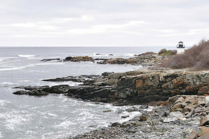 Lobster Point Lighthouse Art Print | Ogunquit Maine | RedKalion