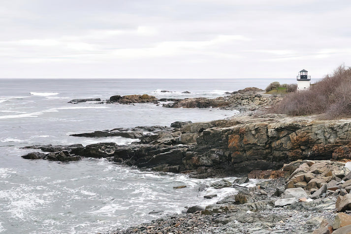 Lobster Point Lighthouse Art Print | Ogunquit Maine | RedKalion