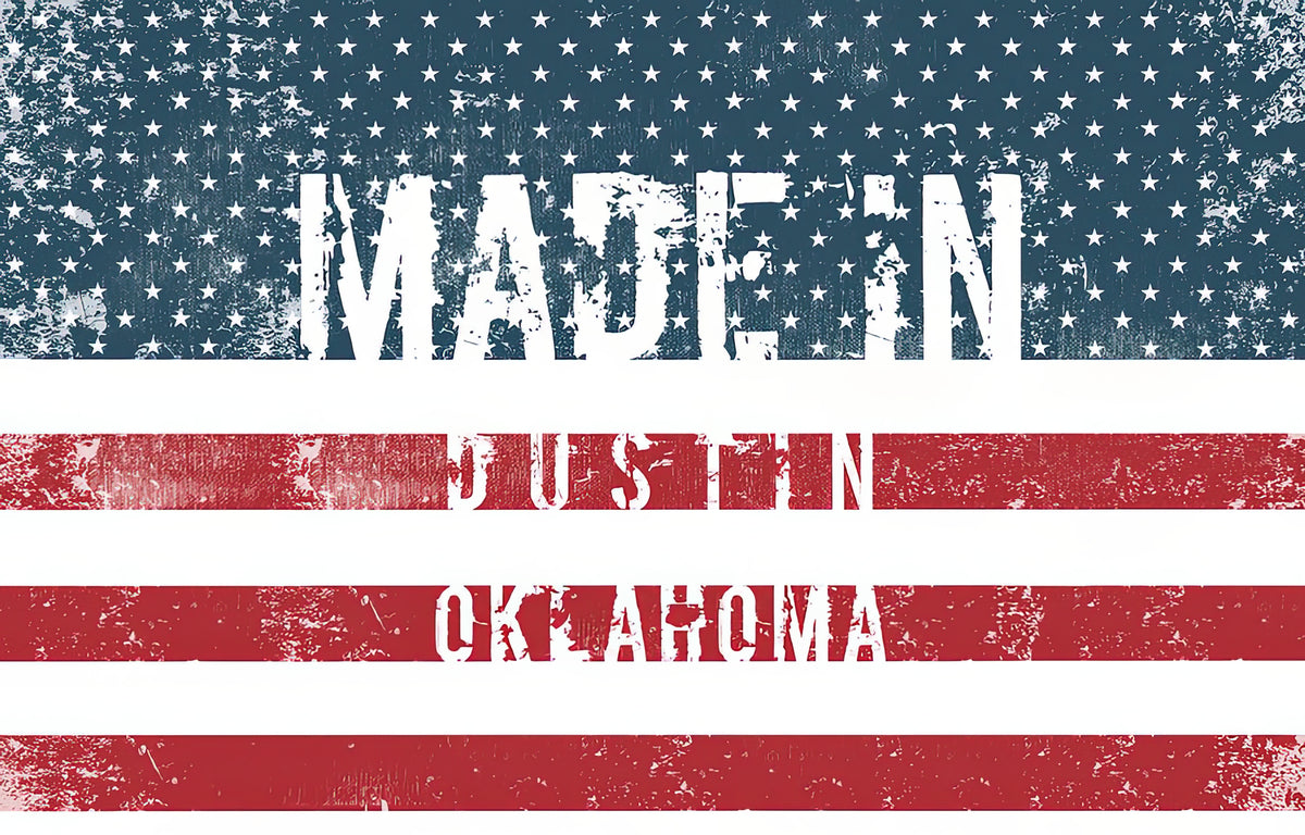 Made in Dustin, Oklahoma Art Print | Fine Art Print | RedKalion