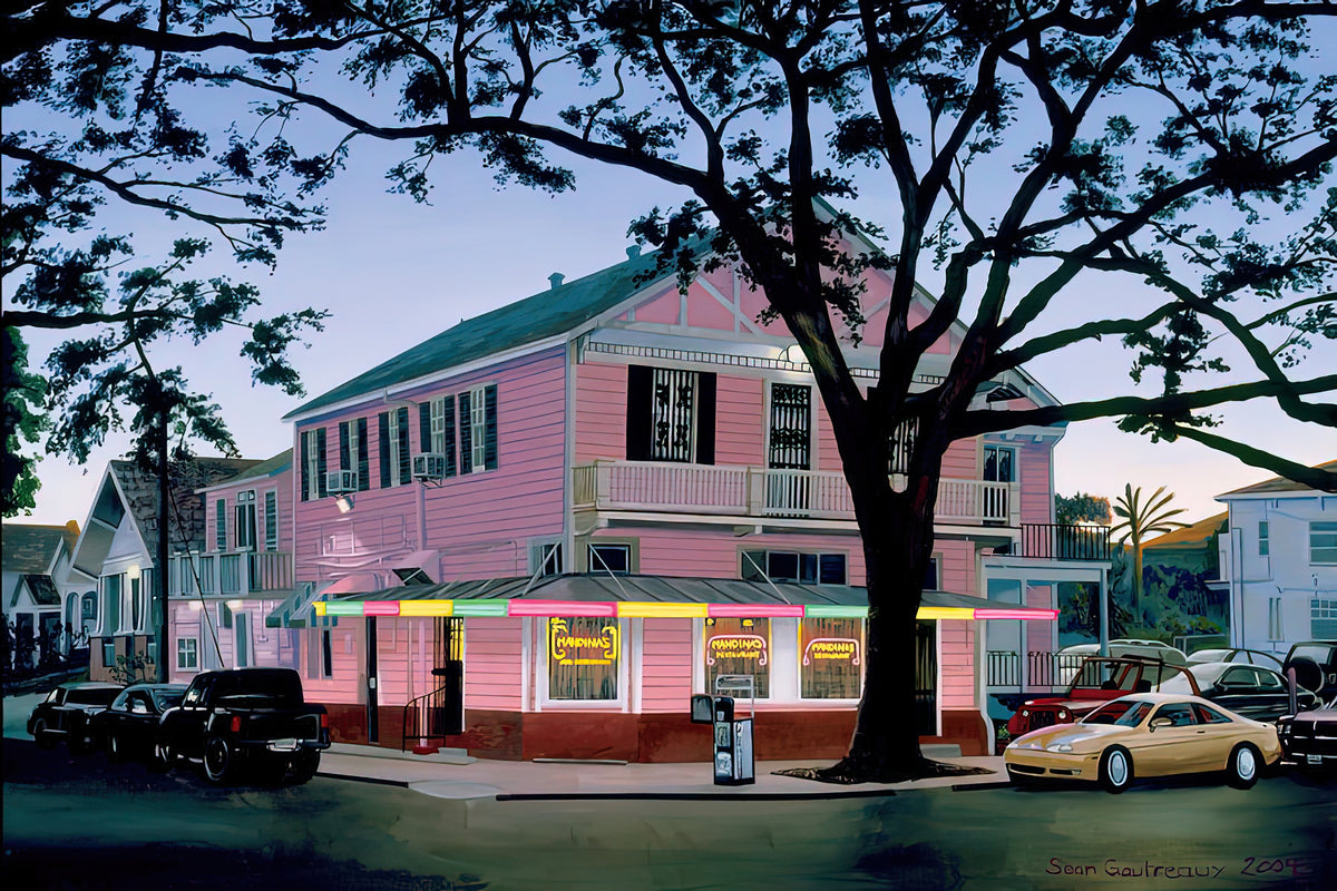Mandina's Restaurant New Orleans Canal St Art Print | RedKalion