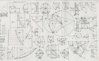 Mathematical Diagrams Fine Art Print | RedKalion