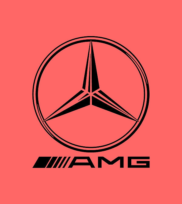 Mercedes-AMG Logo Art Print | Premium Museum-Quality Reproduction | RedKalion