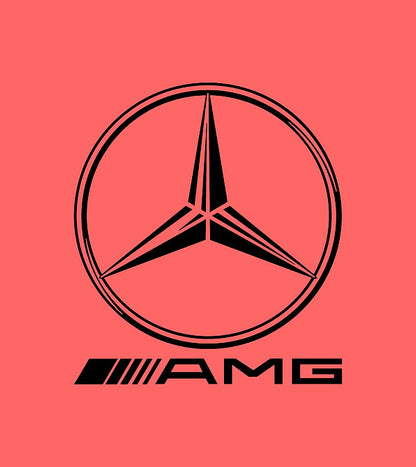 Mercedes-AMG Logo Art Print | Premium Museum-Quality Reproduction | RedKalion