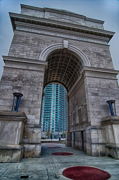Millennium Gate at Atlantic Station Art Print | Fine Art Print | RedKalion