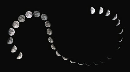 Moon Track Art Print | Premium Fine Art Print | RedKalion