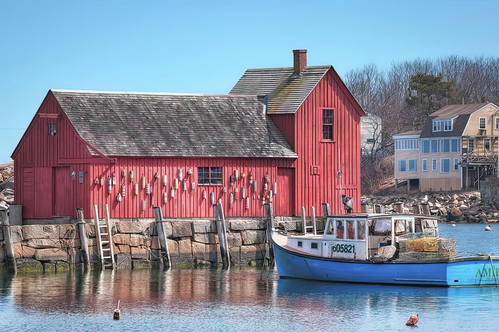 Motif No. 1 Rockport MA Fine Art Print | RedKalion