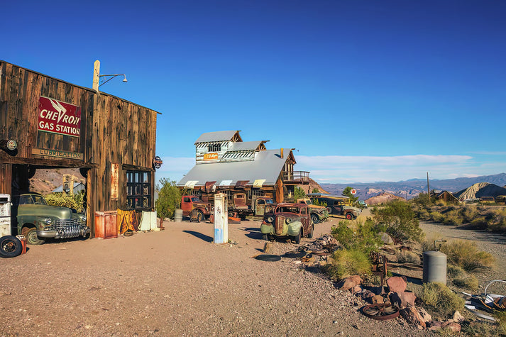 Nelson Ghost Town Photos Art Print | Premium Fine Art Print | RedKalion