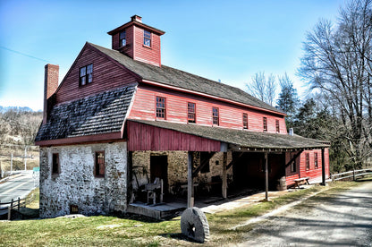 Newlin Grist Mill Art Print | Premium Fine Art Print | RedKalion