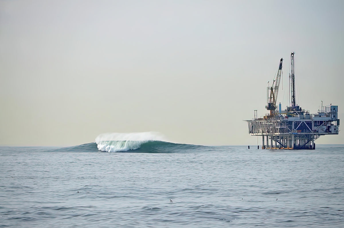 Oil Rig Platform Esther Art Print | Museum-Quality Fine Art Print | RedKalion