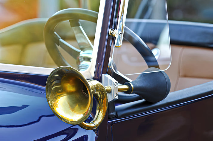 Old Car Horn Art Print | Premium Fine Art Print | RedKalion
