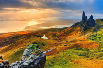 Old Man of Storr Portree Art Print | Museum-Quality Fine Art Print | RedKalion