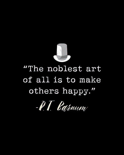 PT Barnum Quote Art Print | Premium Fine Art Print | RedKalion