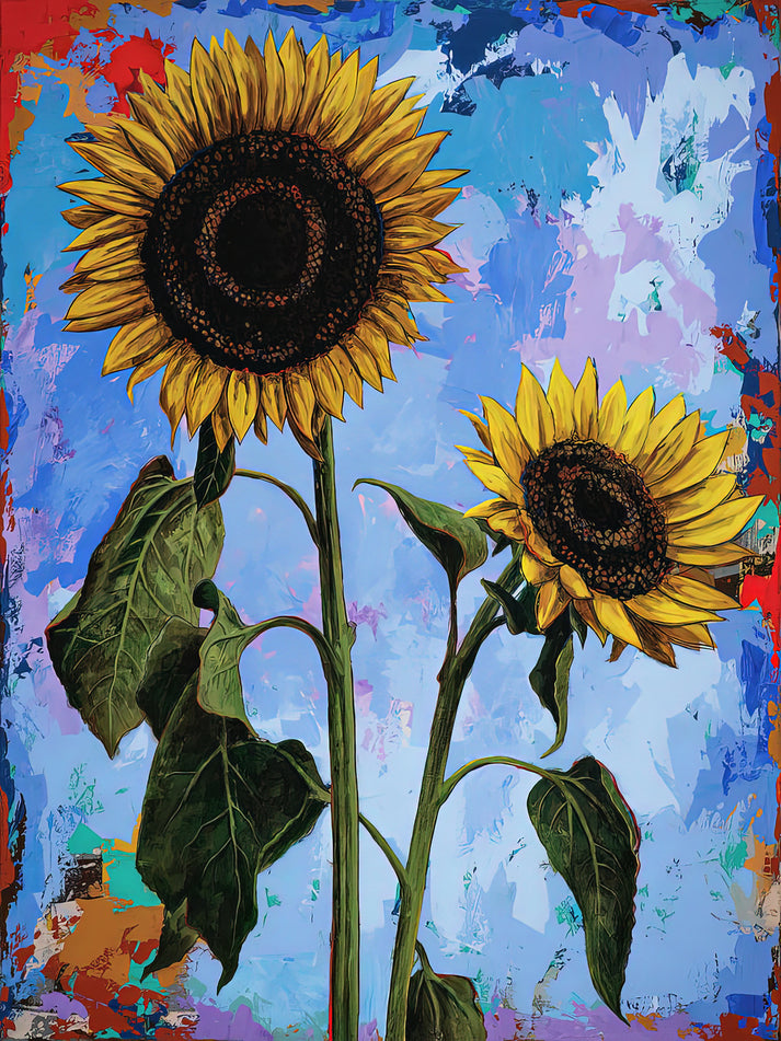 Painting of Sunflowers Art Print | Van Gogh's Iconic Masterpiece | RedKalion