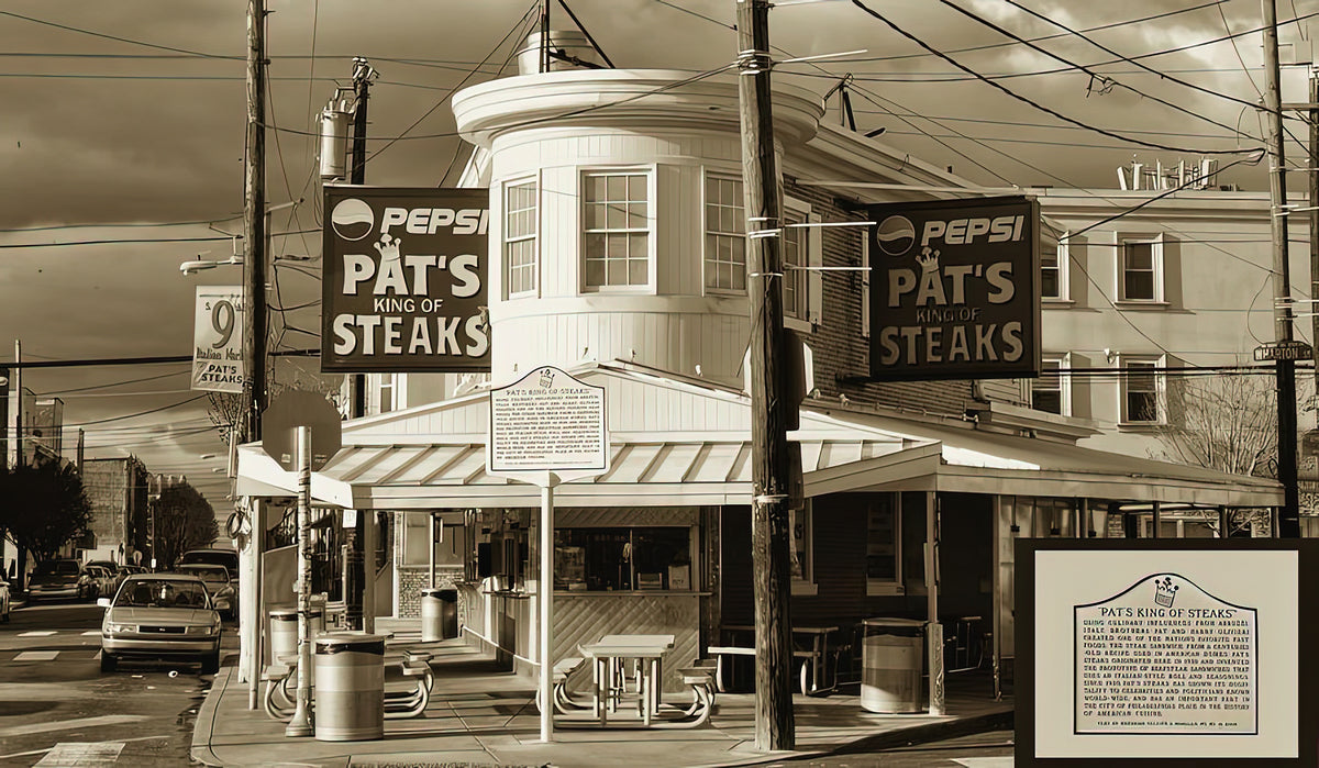 Pat's King of Steaks Photos Art Print | RedKalion