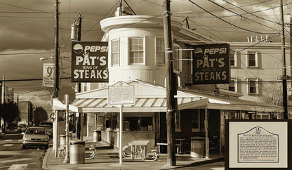 Pat's King of Steaks Photos Art Print | RedKalion