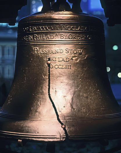 Picture of the Liberty Bell Art Print | Museum-Quality Fine Art Print | RedKalion