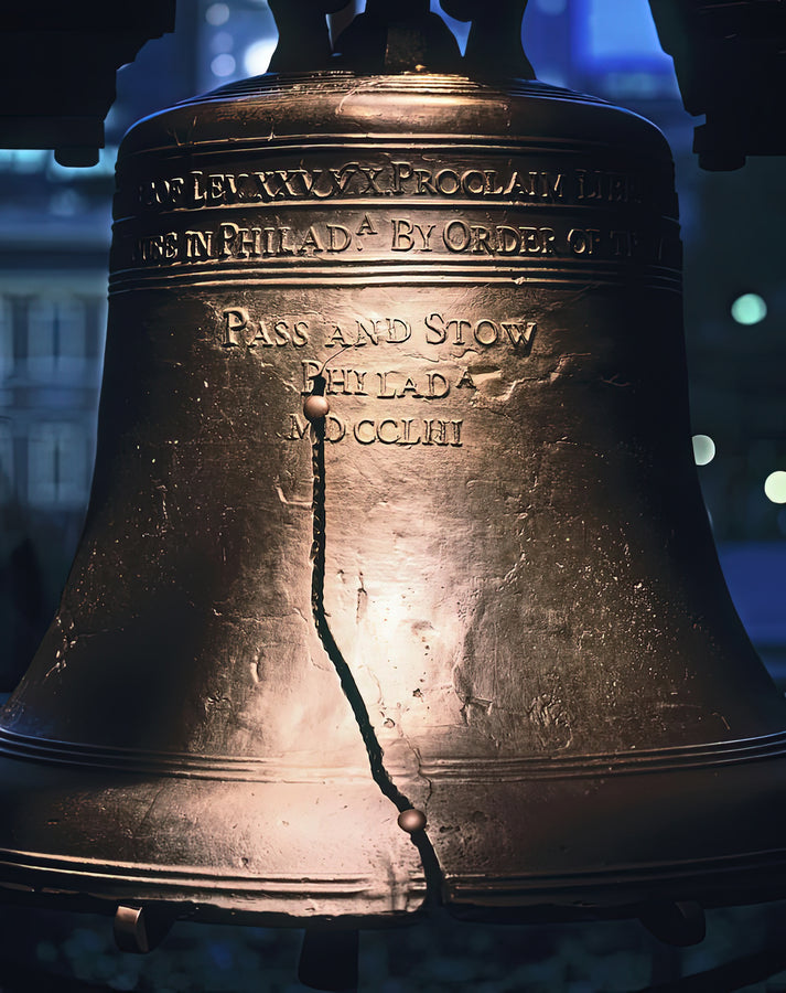 Picture of the Liberty Bell Art Print | Museum-Quality Fine Art Print | RedKalion