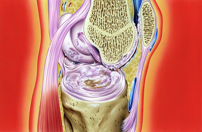 Pictures of Gout in Knee: Medical Art Print | RedKalion