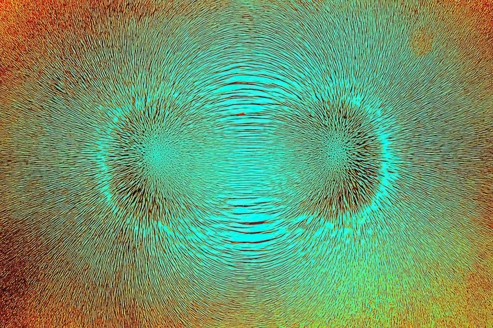 Pictures of a Magnetic Field | Fine Art Print by RedKalion