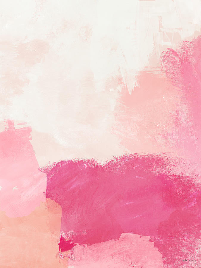 Pink Abstract Art Print | Linda Woods' History of Pink | RedKalion
