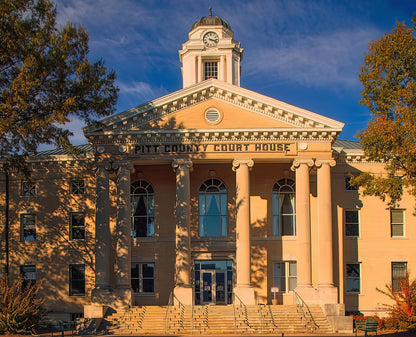 Pitt County Courthouse in Greenville NC Art Print | Historic Architecture | RedKalion
