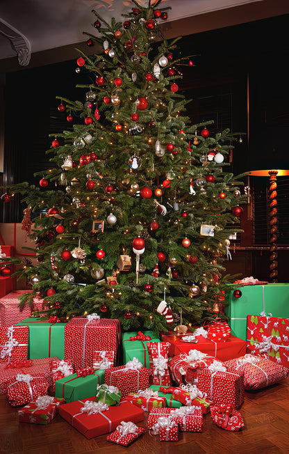 Presents Under the Tree Art Print | RedKalion