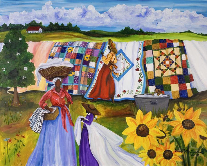 Quilt Artwork Fine Art Print | Museum-Quality Reproduction | RedKalion