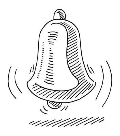 Ringing Drawing Art Print | RedKalion