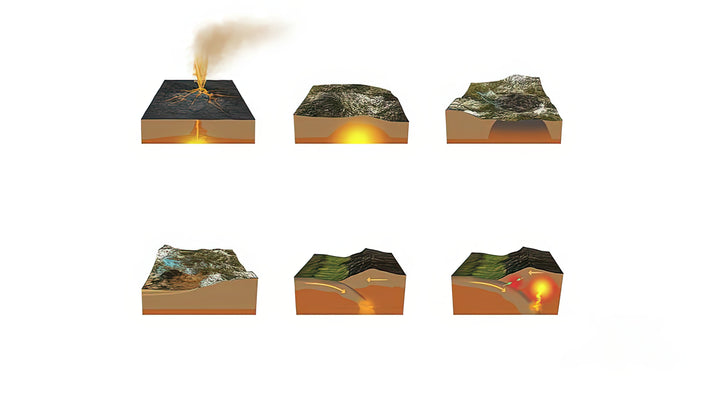 Rock Cycle Poster | Premium Educational Art Print | RedKalion