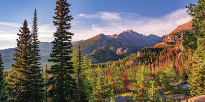 Rocky Mountain Landscape Art Print | Premium Fine Art Print | RedKalion