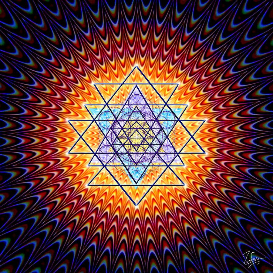 Sacred Geometry Art Print | Premium Fine Art Print | RedKalion