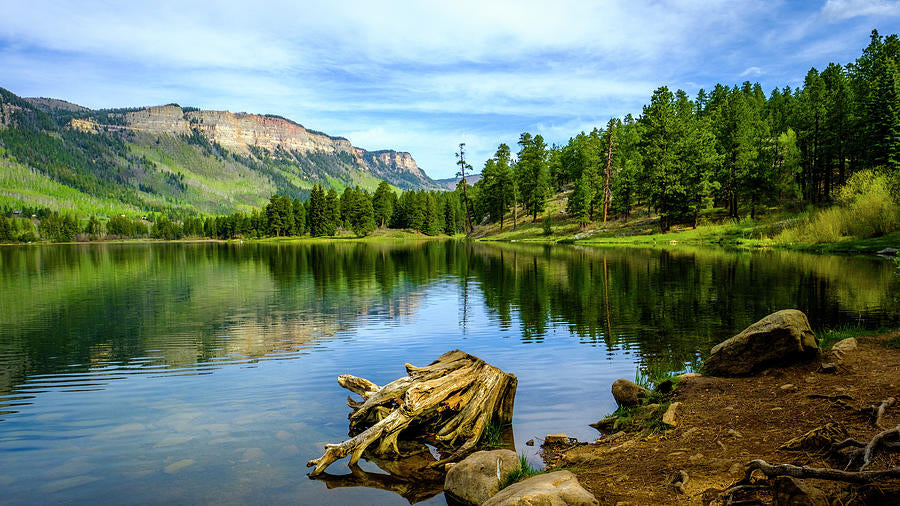 Scenic Landscapes Art Print of Haviland Lake | RedKalion
