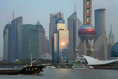 Shanghai China Skyline Art Print | Premium Museum-Quality | RedKalion