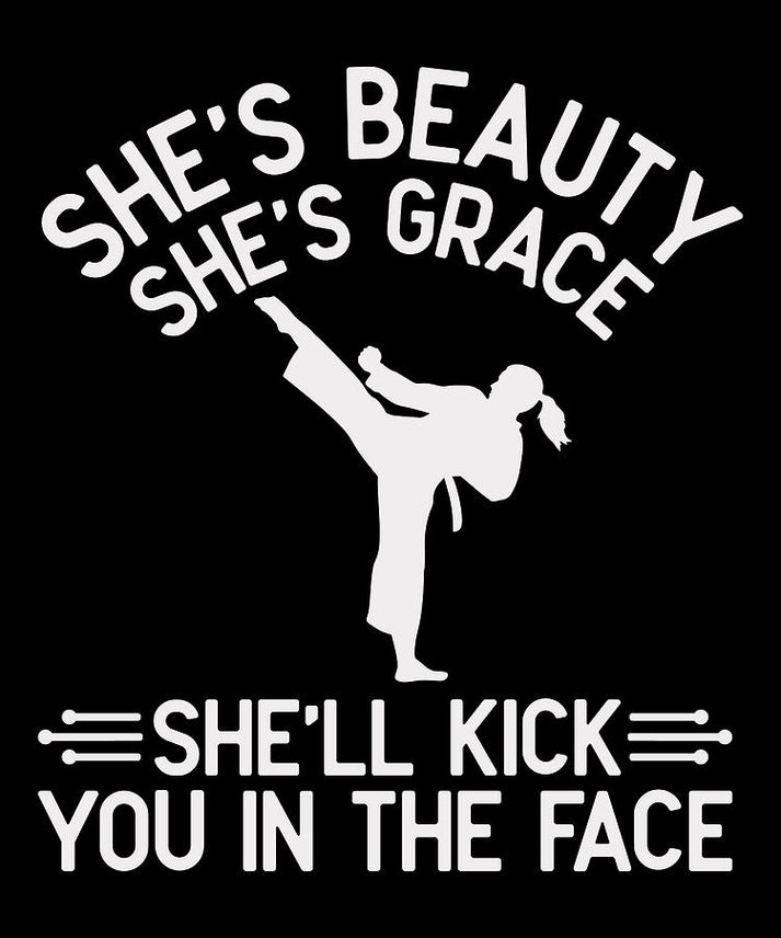 She's Beauty She's Grace Art Print | RedKalion