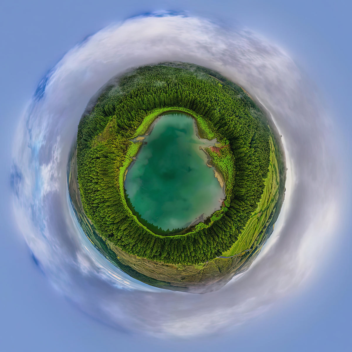 Snapchat Planet Art Print | Premium Fine Art Print | RedKalion