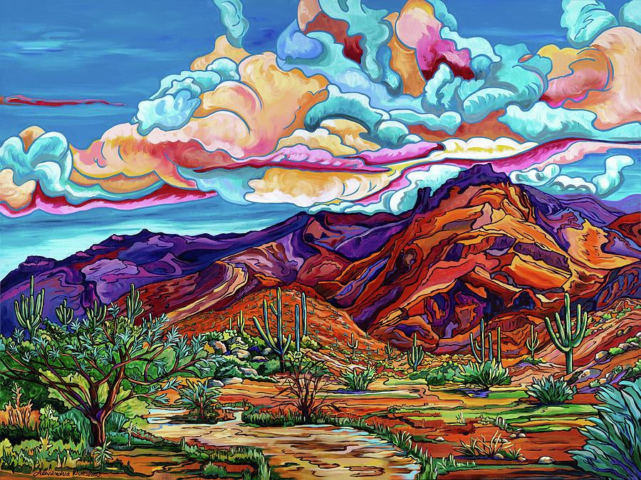 Southwest Artwork: Fine Art Print of Great American Southwest | RedKalion
