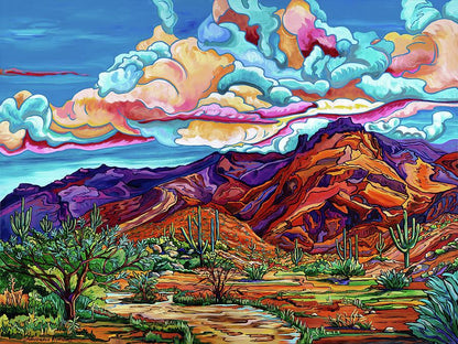 Southwest Artwork: Fine Art Print of Great American Southwest | RedKalion
