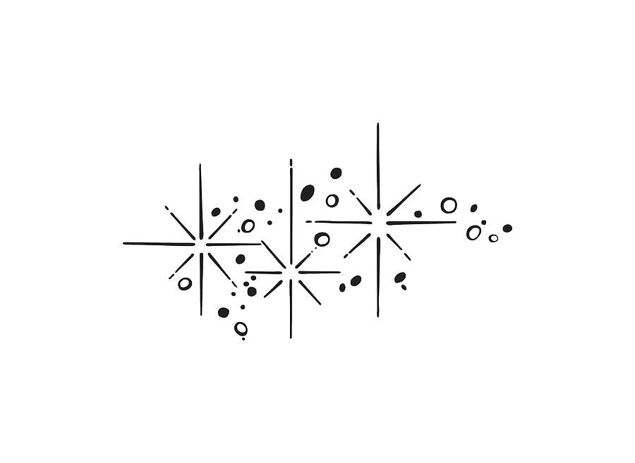 Sparkle #9 Fine Art Print | Museum-Quality Sparkle Drawing | RedKalion
