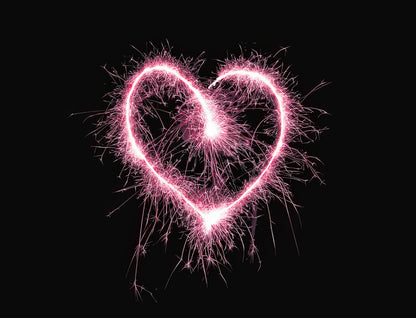 Sparkling Heart Art Print | Museum-Quality Fine Art Print | RedKalion
